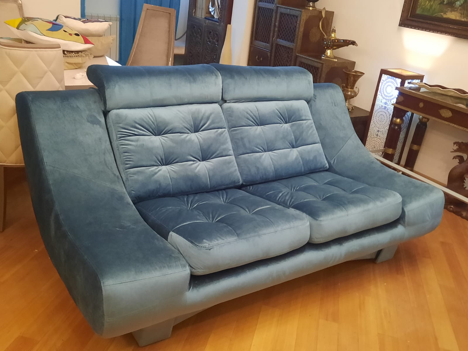 Обивка дивана на дому. Дрезна